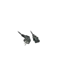 Lindy 30335 cable de transmisión Negro 2 m Enchufe tipo F C13 acoplador