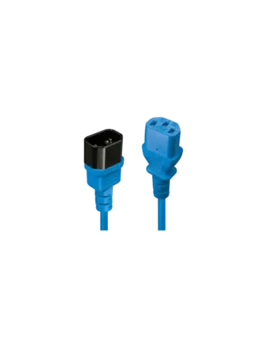 Lindy 30470 cable de transmisión Azul 0,5 m C14 acoplador C13 acoplador