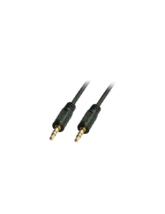 Lindy 35643 cable de audio 3 m 3,5mm Negro