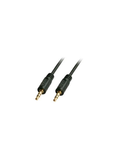 Lindy 35643 cable de audio 3 m 3,5mm Negro