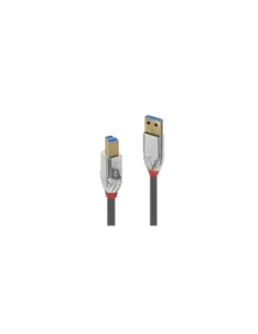 Lindy 36662 cable USB USB 3.2 Gen 1 (3.1 Gen 1) 2 m USB A USB B Gris