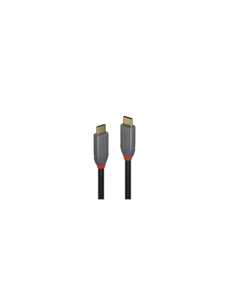 Lindy 36902 cable USB 1,5 m USB C Negro, Gris