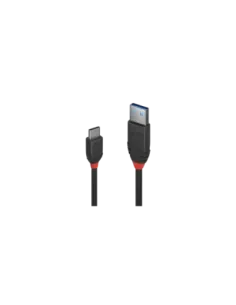 Lindy 36915 cable USB USB 3.2 Gen 1 (3.1 Gen 1) 0,5 m USB A USB C Negro
