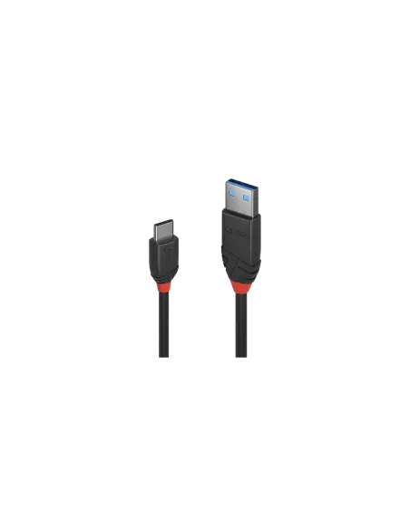 Lindy 36915 cable USB USB 3.2 Gen 1 (3.1 Gen 1) 0,5 m USB A USB C Negro