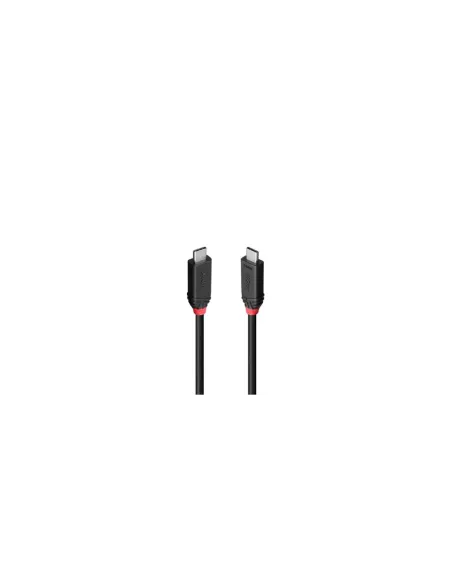 Lindy 37000 cable USB USB4 Gen 3x2 0,5 m USB C Negro