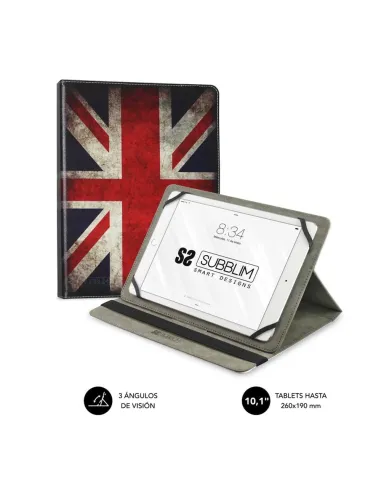 Funda subblim trendy case para tablet 10.1pulgadas england