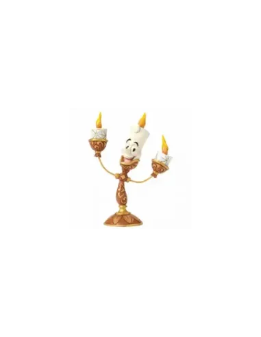 Figura enesco disney la bella y la bestia lumiere