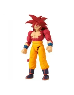 Figura bandai rojo ss4 goku daima dragon stars (novedad)