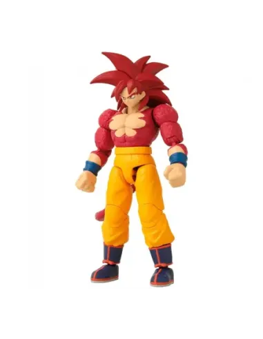 Figura bandai rojo ss4 goku daima dragon stars (novedad)