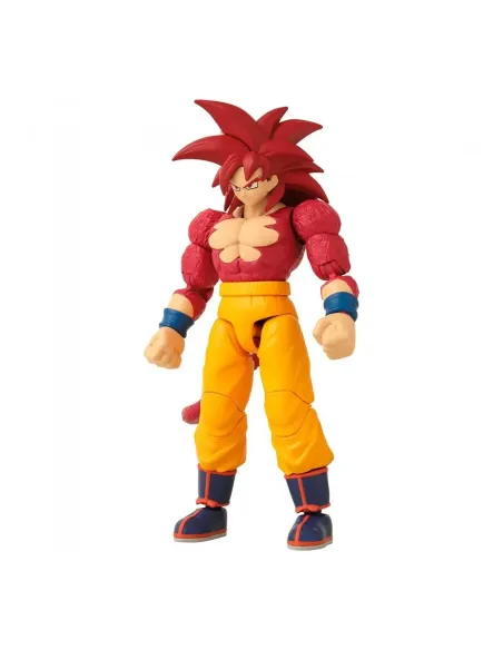 Figura bandai rojo ss4 goku daima dragon stars (novedad)