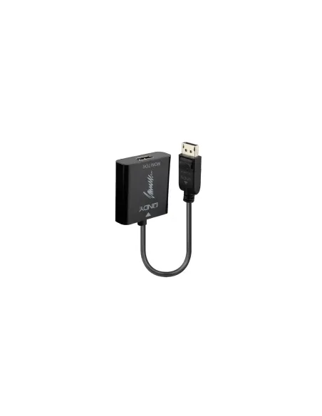 Lindy 41068 adaptador de cable de vídeo 1,5 m DisplayPort HDMI tipo A (Estándar) Negro