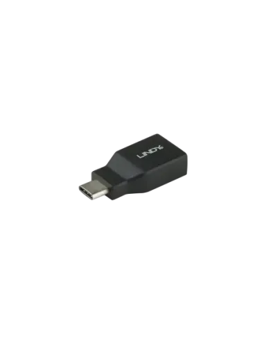 Lindy 41899 cambiador de género para cable USB 3.1-C USB 3.1-A Negro