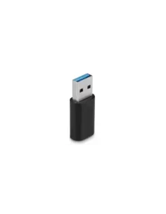 Lindy 41904 cambiador de género para cable USB 3.2 Type A USB 3.2 Type C Negro