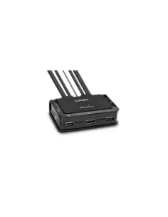 Lindy 42340 interruptor KVM Negro