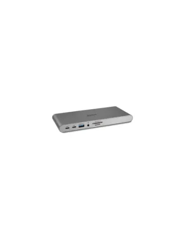 Lindy 43349 base para portátil y replicador de puertos Alámbrico USB 3.2 Gen 1 (3.1 Gen 1) Type-C Plata