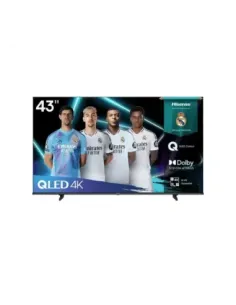 Tv hisense 43 pulgadas qled 4k uhd - 43e7q - smart tv