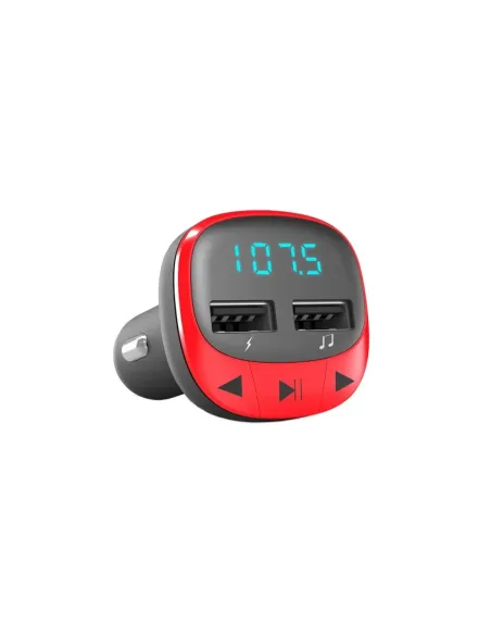 Energy sistem Car Transmitter FM Red (microSD,MP3)
