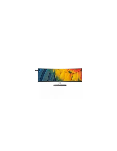 Monitor Profesional Ultrapanorámico Curvo Philips 45B1U6900C 44.5"/ Dual QHD/ Multimedia/ Regulable en altura/ Negro