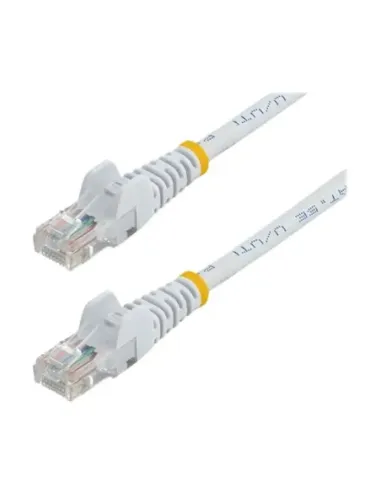 Cable de red startech latiguillo rj45 utp cat5e 10m blanco