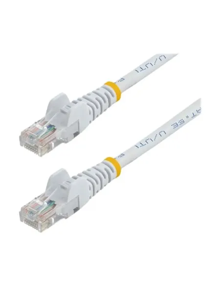 Cable de red startech latiguillo rj45 utp cat5e 10m blanco