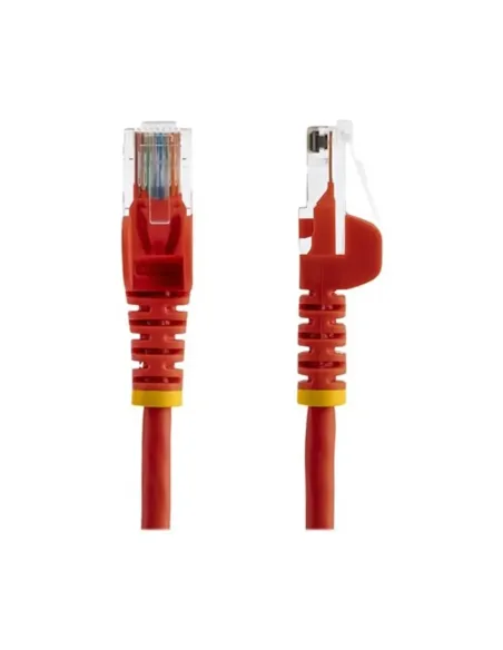 Cable de red startech latiguillo rj45 utp cat5e 0.5m rojo