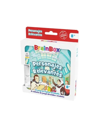 Juego de mesa brainbox pocket personajes relevantes edad recomendada 8 años