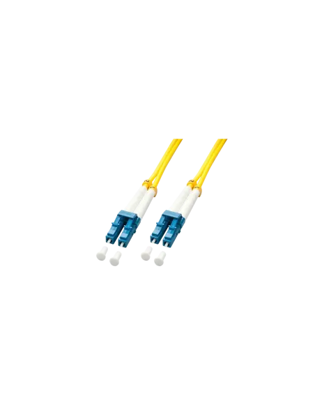 Lindy 47451 Cable de fibra óptica e InfiniBand 2 m LC Amarillo