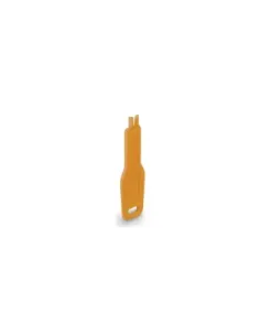 Lindy 47896 bloqueador de puerto Llave de bloqueador de puerto RJ-45 Naranja Acrilonitrilo butadieno estireno (ABS)