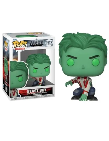 Funko pop dc comics series tv titans s1 beast boy 75874