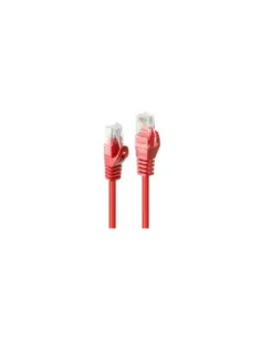 Lindy 48181 cable de red Rojo 0,5 m Cat6 U/UTP (UTP)