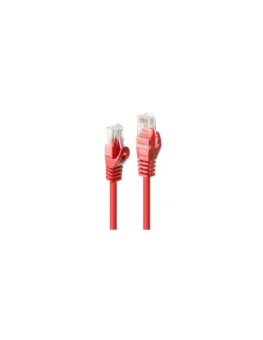 Lindy 48181 cable de red Rojo 0,5 m Cat6 U/UTP (UTP)