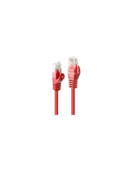 Lindy 48181 cable de red Rojo 0,5 m Cat6 U/UTP (UTP)