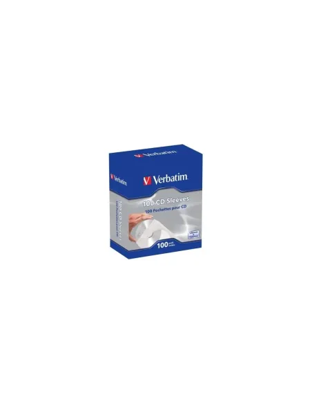 Fundas CD-R Verbatim Sleeves/ Caja-100uds