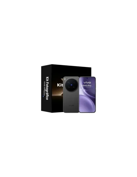 Smartphone Vivo X300 Pro 16GB/ 512GB/ 6.78"/ 5G/ Negro + Kit fotográfico Vivo X300 Pro