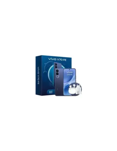 Smartphone Vivo V70 FE 8GB/ 512GB/ 6.83"/ 5G/ Azul/ Incluye Cargador + Auriculares