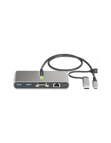 Hub startech usb tipo c - usb tipo a 5 en 1