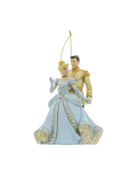 Adorno arbol de navidad enesco diseney cenicienta y el principe
