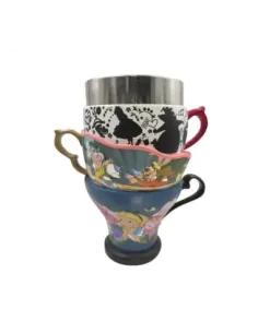 Copa decorativa enesco alicia en el país de las maravillas