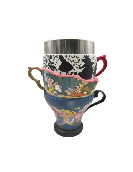 Copa decorativa enesco alicia en el país de las maravillas