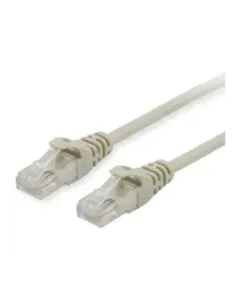 Cable de red equip latiguillo rj45 u - utp cat6a 0.5m gris