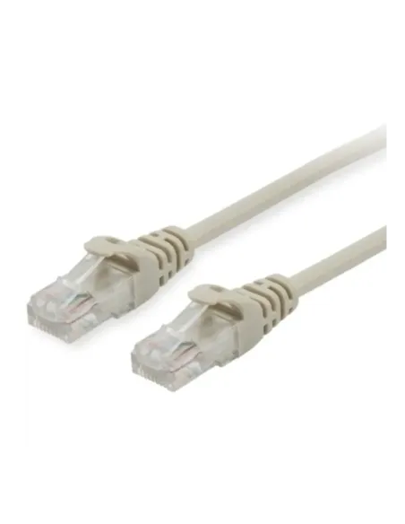 Cable de red equip latiguillo rj45 u - utp cat6a 1m gris