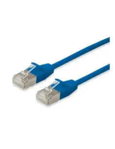 Cable de red equip latiguillo rj45 f - ftp cat6a 3m azul