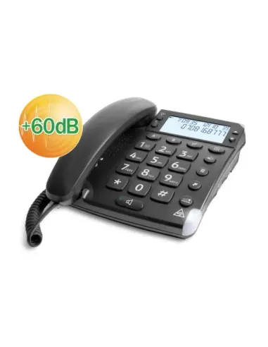 Telefono fijo doro magna black - negro