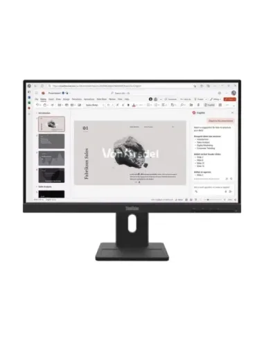 Monitor led 21.5 pulgadas lenovo thinkvision e22 - 40 ips -  fhd -  dp -  hdmi -  100hz -  4ms -  vesa 100x100