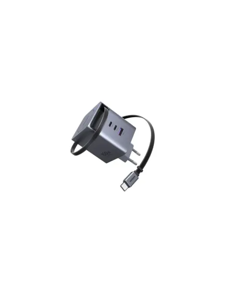UGREEN 100W GAN FAST CHARGER WITH RETRACTABLE CABLE