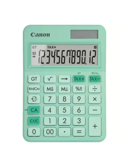 Calculadora canon sobremesa ls - 125kb - gr emea hb 12 digitos verde