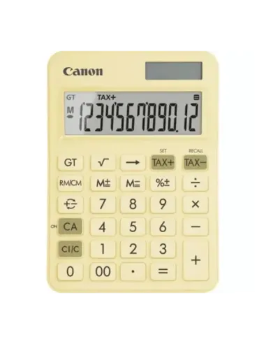 Calculadora canon sobremesa ls - 125kb - pyl emea hb 12 digitos amarillo