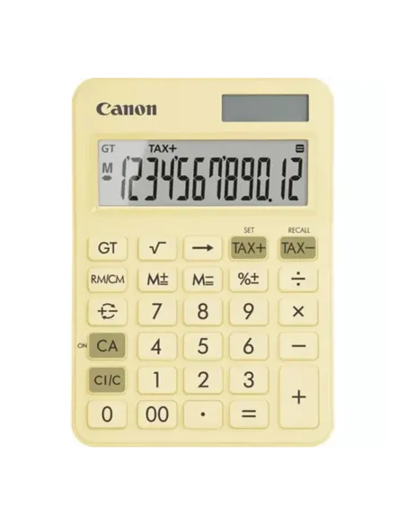 Calculadora canon sobremesa ls - 125kb - pyl emea hb 12 digitos amarillo