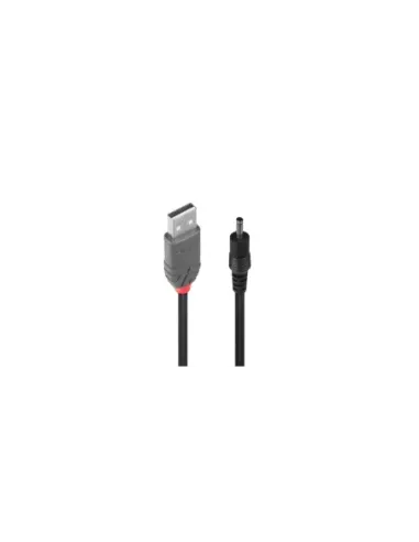 Lindy 70266 cable de transmisión Negro 1,5 m USB A