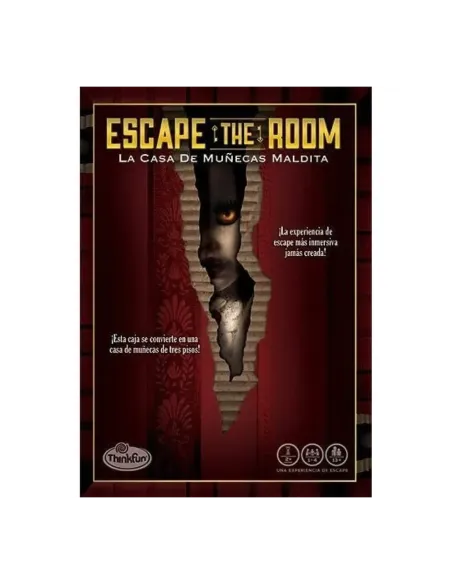 Juego de mesa escape the room la casa de muñecas maldita